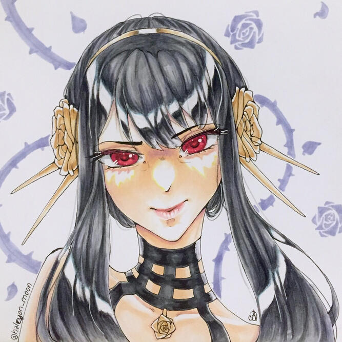 Yor Forger from SPY X FAMILY, traditional