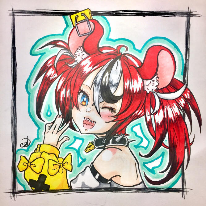 Baelz Hakos from Hololive EN, traditional