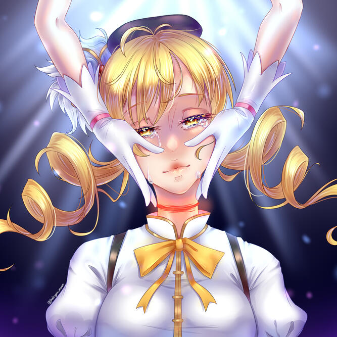 Tomoe Mami from Madoka Magica, digital